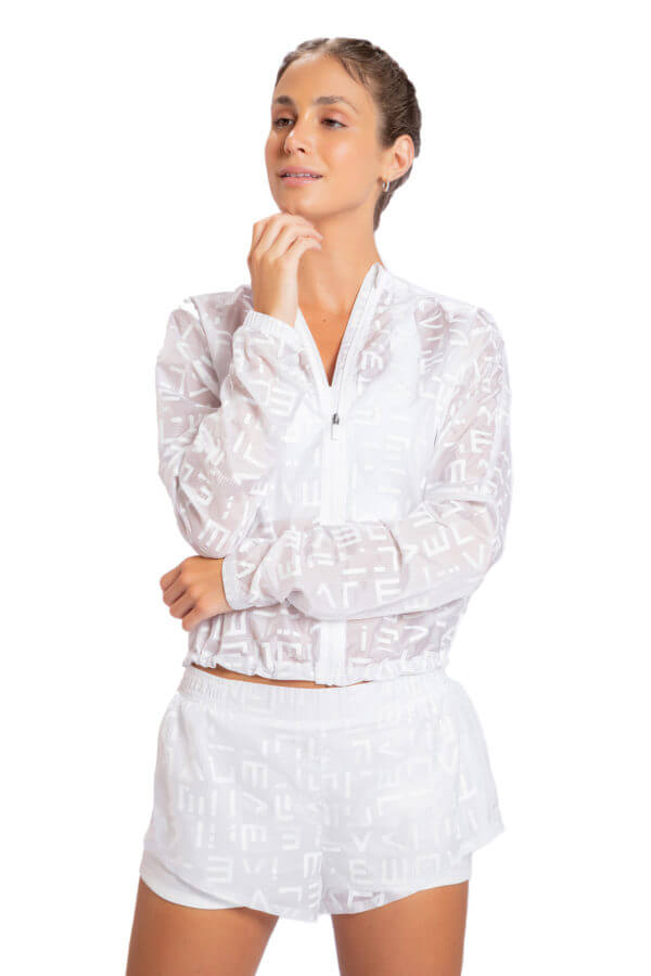 Shorts Air Effect Branco - Imagem 3