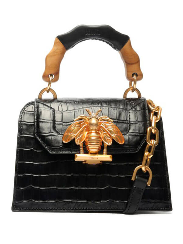 Bolsa Crossbody Couro Abelha