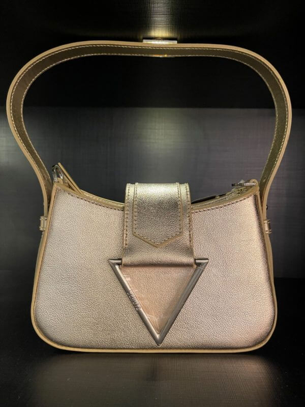 Bolsa Tiracolo Pequena Dourada Emili Schutz