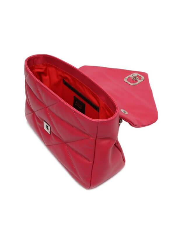 Bolsa Tiracolo Média Brooklyn Matelassê Rosa Schutz - Imagem 4