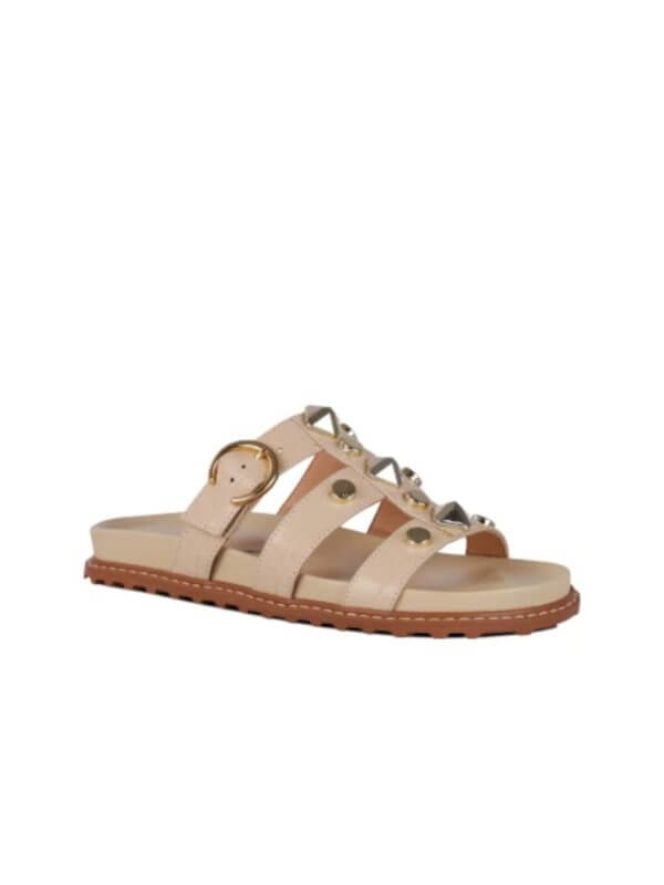 Sandalia Papete Spikes Nata Luiza Barcelos