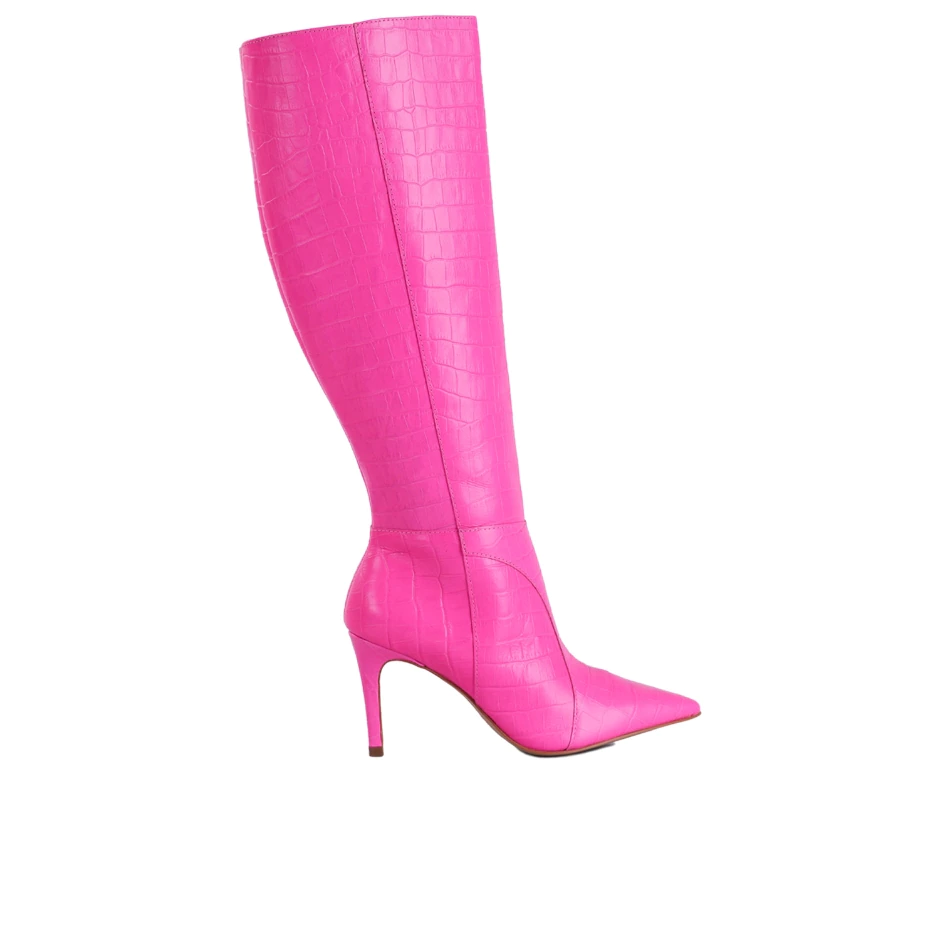 ❣️☆botako☆様❣️ Victor Vicenzza - Bota Over the Knee Simaria Crocodilo