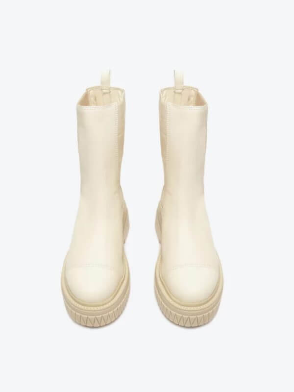 BOTA CHELSEA CANO MÉDIO LINCOLN BEGE SCHUTZ - Image 5