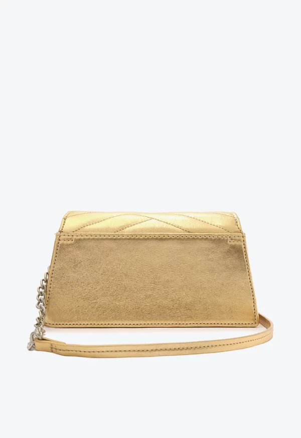 BOLSA SAUCY COURO DOURADA SCHUTZ - Image 3