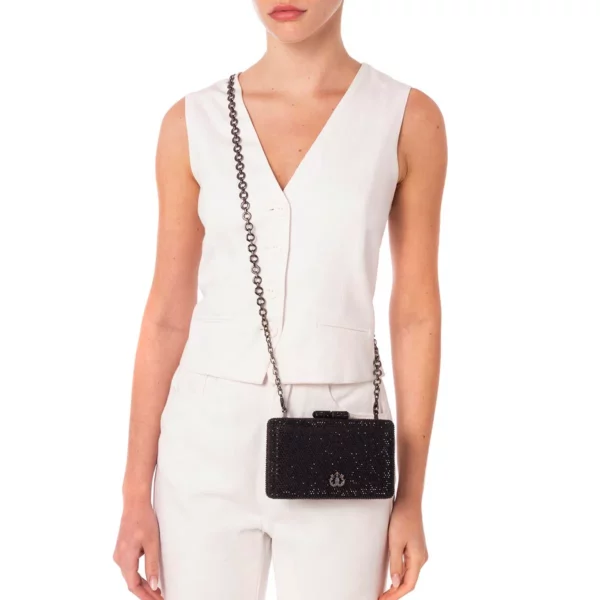 CLUTCH EVA EM CRISTAIS PRETO ISLA - Image 5