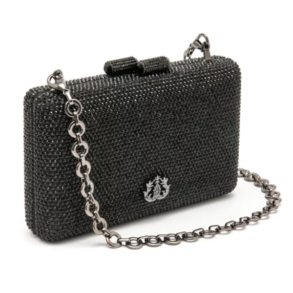 CLUTCH EVA EM CRISTAIS PRETO ISLA - Image 2