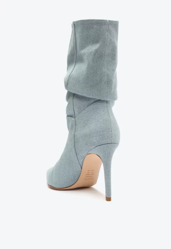 BOTA SALTO ALTO ASHLEE JEANS CLARO - Image 3