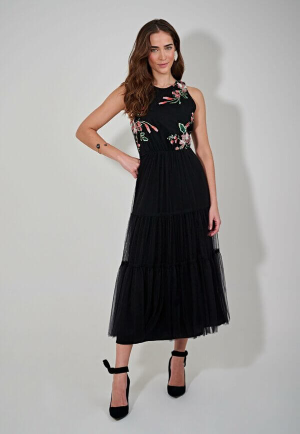 VESTIDO ESPLENDOR PRETO LINDA DE MORRER