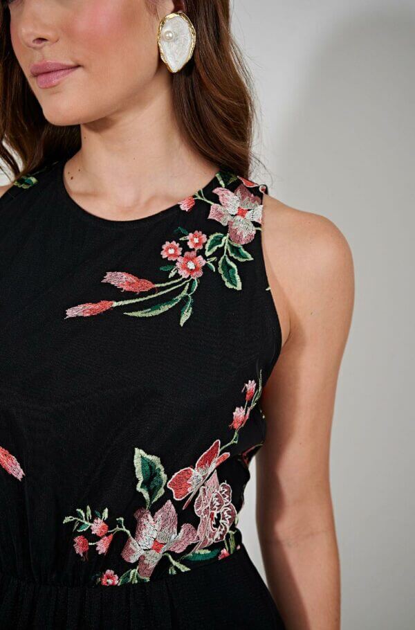 VESTIDO ESPLENDOR PRETO LINDA DE MORRER - Imagem 3