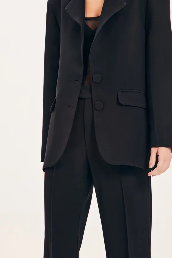 BLAZER ALFAIATARIA CREPE PRETO TIG - Image 4
