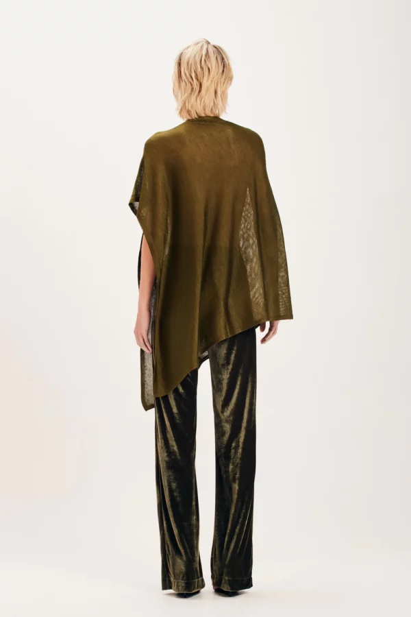 BLUSA TRICOT ASSIMETRICA VERDE TIG - Image 2