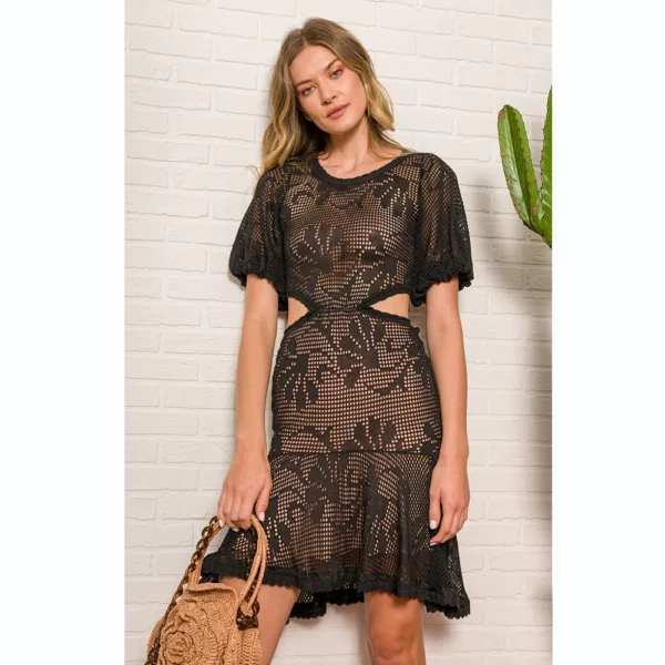 VESTIDO ANALU PRETO CECILIA PRADO