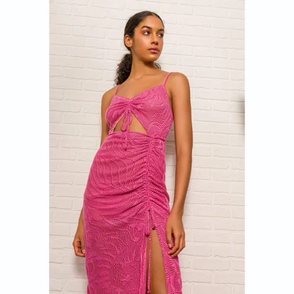 VESTIDO MIDI JOYCE ROSA CECILIA PRADO - Image 2