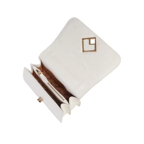 BOLSA MÉDIA CONTEMPORÂNEA OFF WHITE LUIZA BARCELOS - Image 4