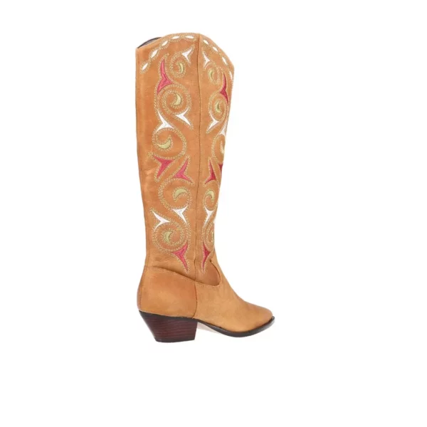 Bota Western Cano Alto Bordados Luiza Barcelos - Image 4