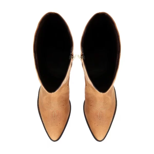 Bota Western Cano Alto Bordados Luiza Barcelos - Image 3