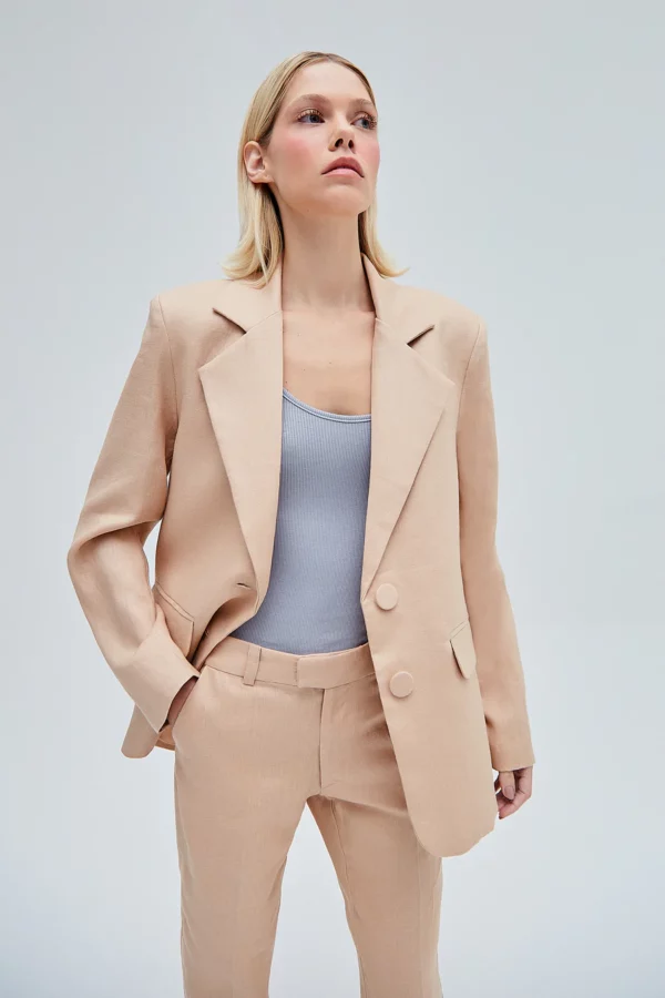 Blazer Linho Bege TIG - Image 2