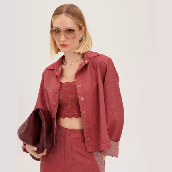Camisa Ampla Spot Jade