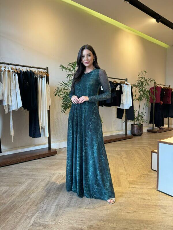 Vestido Yves Tule Mistério
