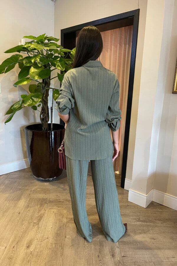 Camisa M/L Oversized Tecido Anarruga - Image 8
